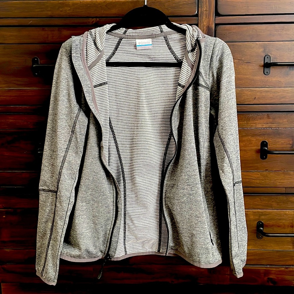 Columbia Gray Hoodie Jacket